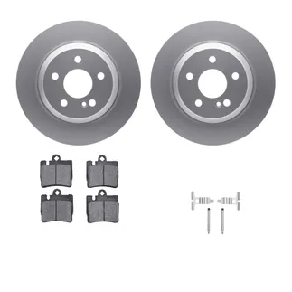 R1 Concepts WDWH1-63035 Brake Rotor- Carbon Coated W/ Ceramic Pads & Hdw